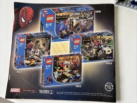 Lego 4855 Spider-man Train Rescue Complete With Manual