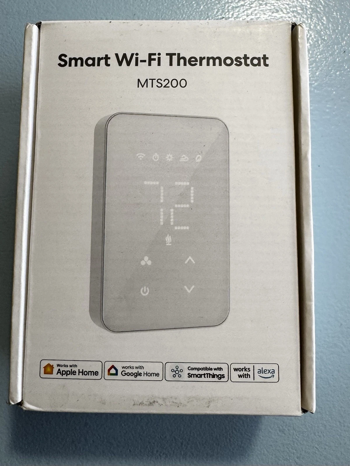 meross Smart Thermostat for Electric Baseboard Heaters Wi-Fi