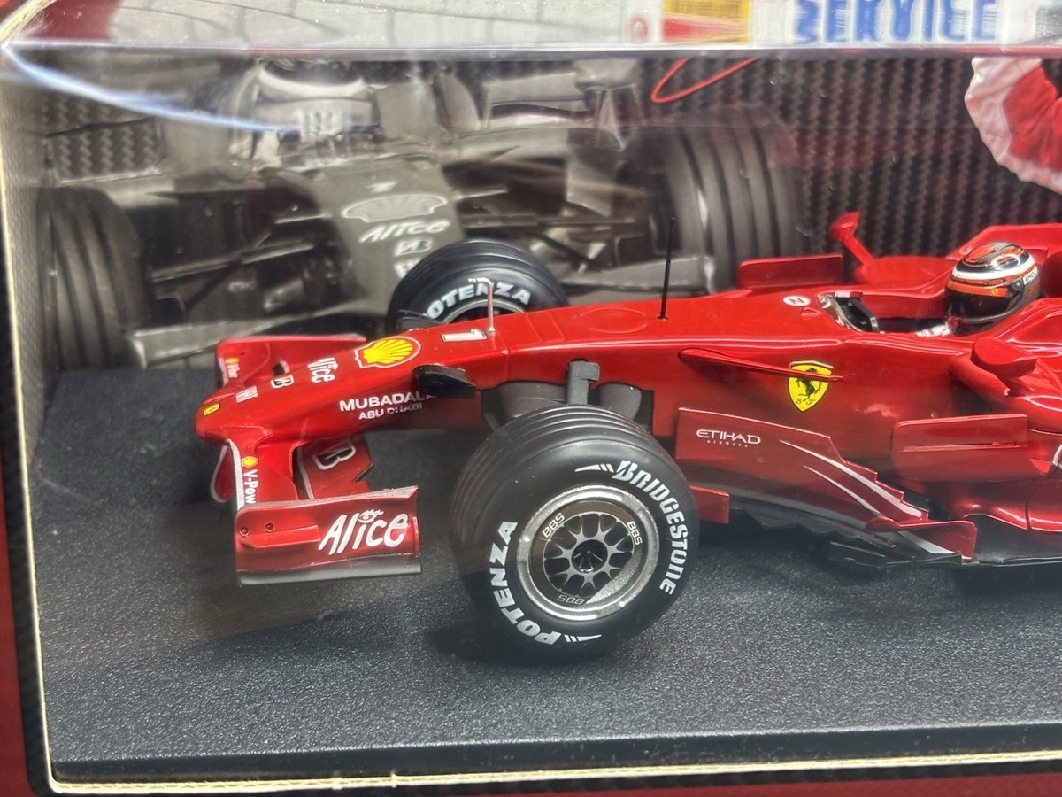 HotWheels フェラーリ F2008 ライコネン 新品未使用 1:18 HOT WHEELS F1 Formula 1 FERRARI F2008 Kimi Raikkonen 2008