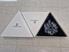 1999 Authentic Austrian Swarovski Christmas Annual 3" Star-Snowflake Ornament 