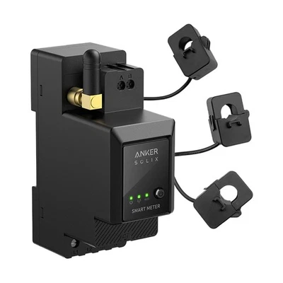 Smarter Stromzähler 120A 3-phasig E1600 Pro / Plus Anker SOLIX + Stromwandler - Bild 1 von 4