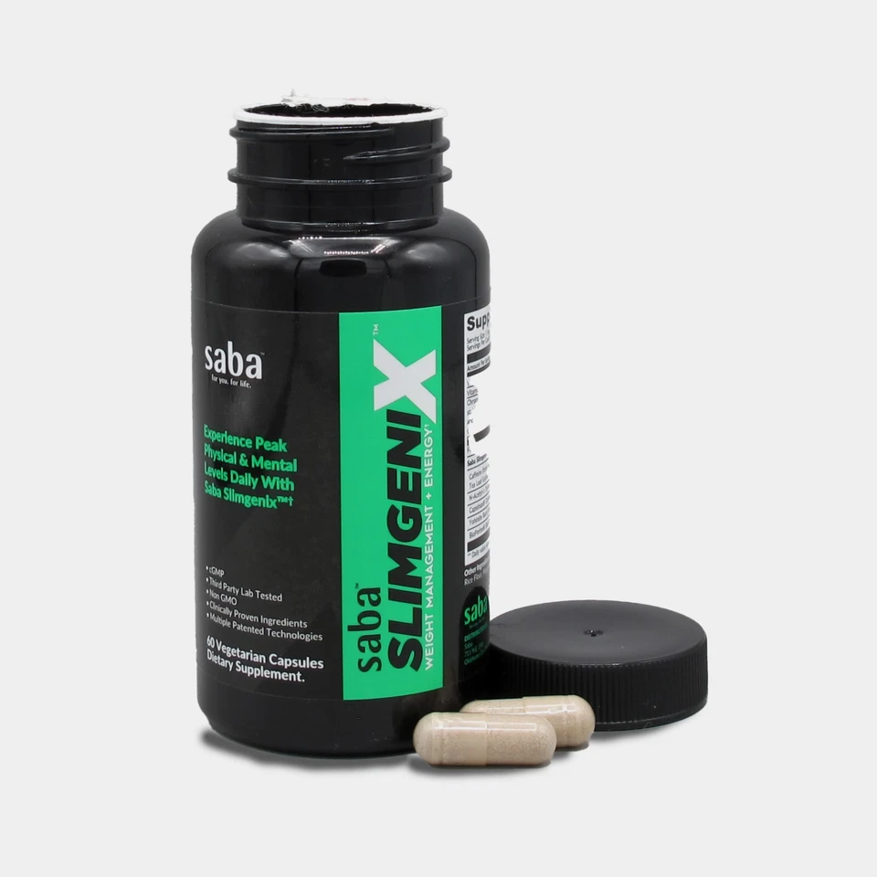 Saba SlimGenix - Energía, control de peso, control del apetito, enfoque, quemador de grasa Foto 2 de 4
