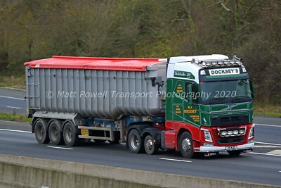LKW Foto 12x8 - Volvo FH - N.J Docksey - V5 NJD