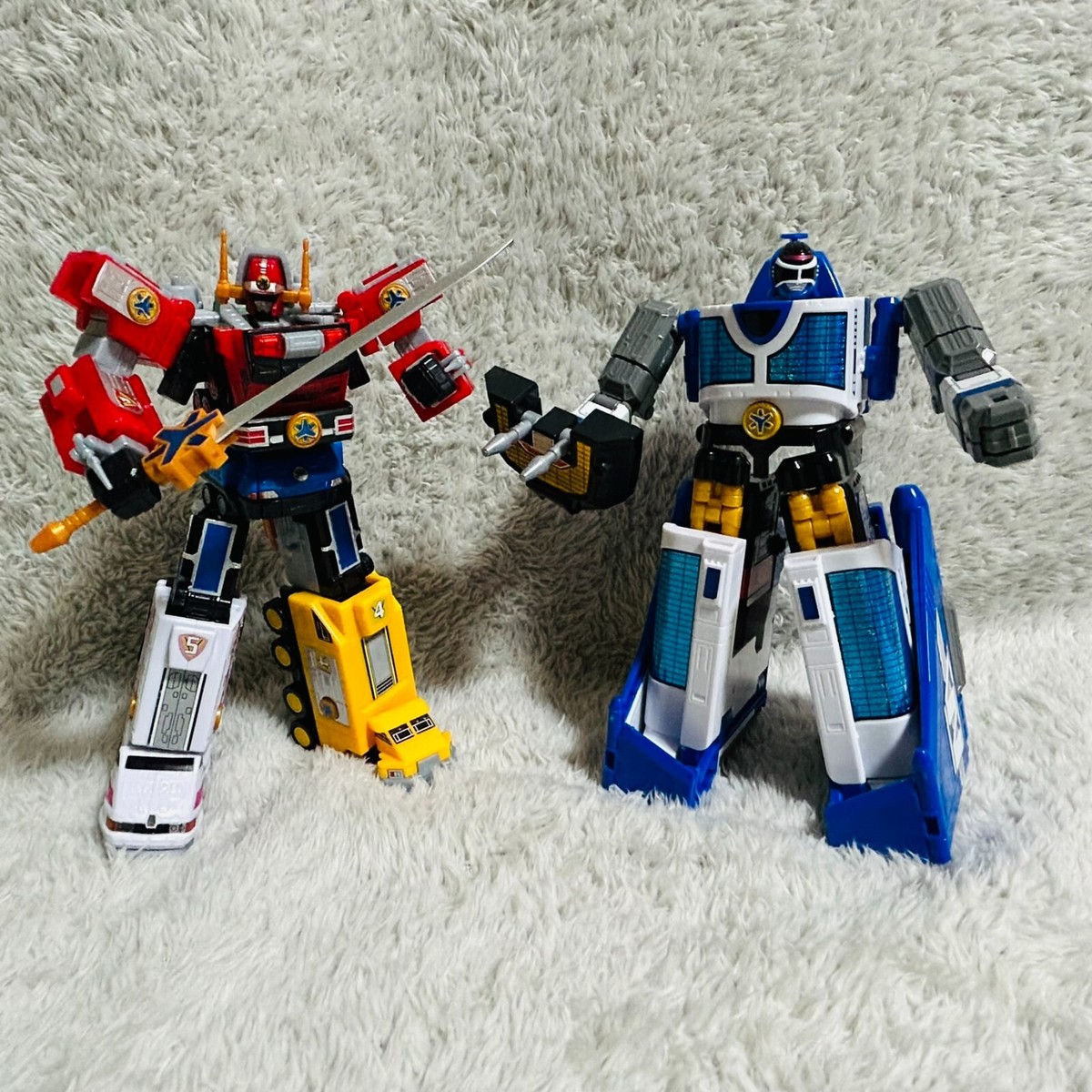 BANDAI Japan Megazord Power Rangers Lightspeed Sentai Gogo Five