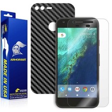 ArmorSuit Google Pixel Screen Protector Black Carbon Fiber Full Body USA