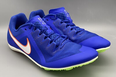 Nike Zoom Rival Track & Field Shoes DC8749-401 Blue Green Men’s Size 11.5 New Nike Zoom Rival Track Field Shoes DC8749-401 Blue White  main image 4