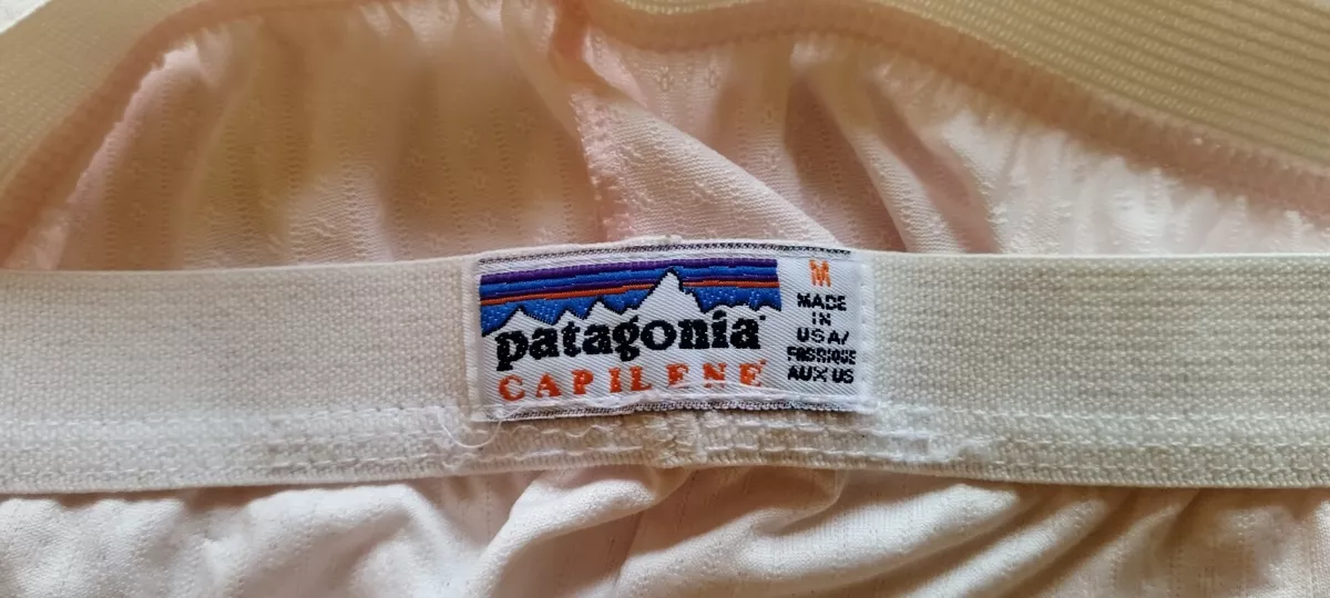 Vintage Patagonia Capilene Thermal Base Layer Light Pink Pants