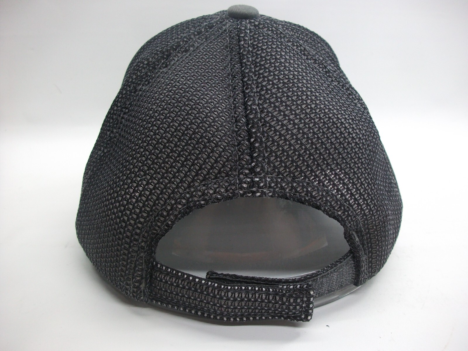Plain Blank Hat Gray Hook Loop Baseball Cap - image 4