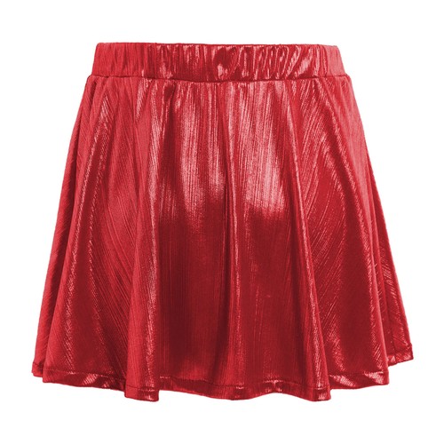 Kids Girls Dance Scooter Skirts A-Line Pleated Modern Miniskirt Cheerleading - Picture 33 of 70