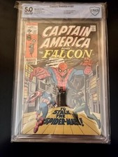 Captain America #137 CBCS graded 5.0. Spider-man appearance. Stan Lee story 