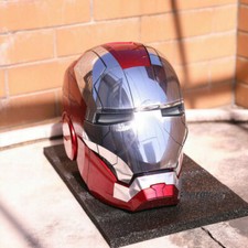 IN US 1:1 AUTOKING Iron Man Helmet MK5 Electronic Voice-control Open Close Mask