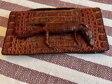 Vintage Alligator Clutch Purse In Great Condition