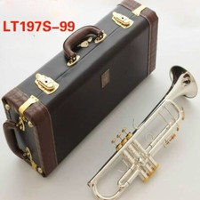 LT197S-99 gold color/2 colors/silver color/phosphor copper trumpet with case