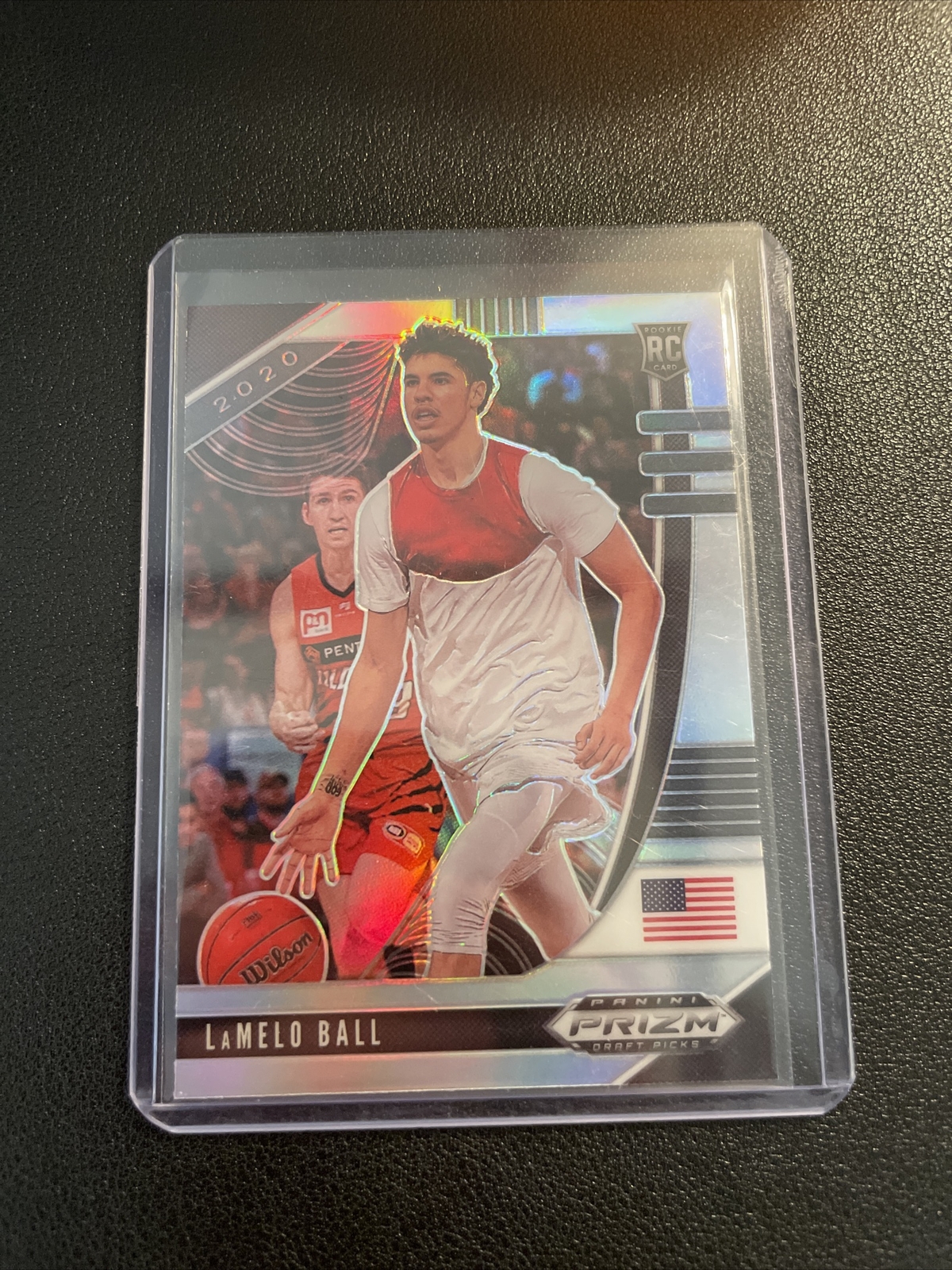 2020 Panini Prizm Draft Picks Collegiate - Silver #3 LaMelo Ball