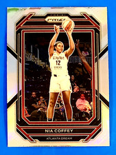 2023 Panini Prizm WNBA Basketball Silver Prizm Nia Coffey #23 Atlanta Dream