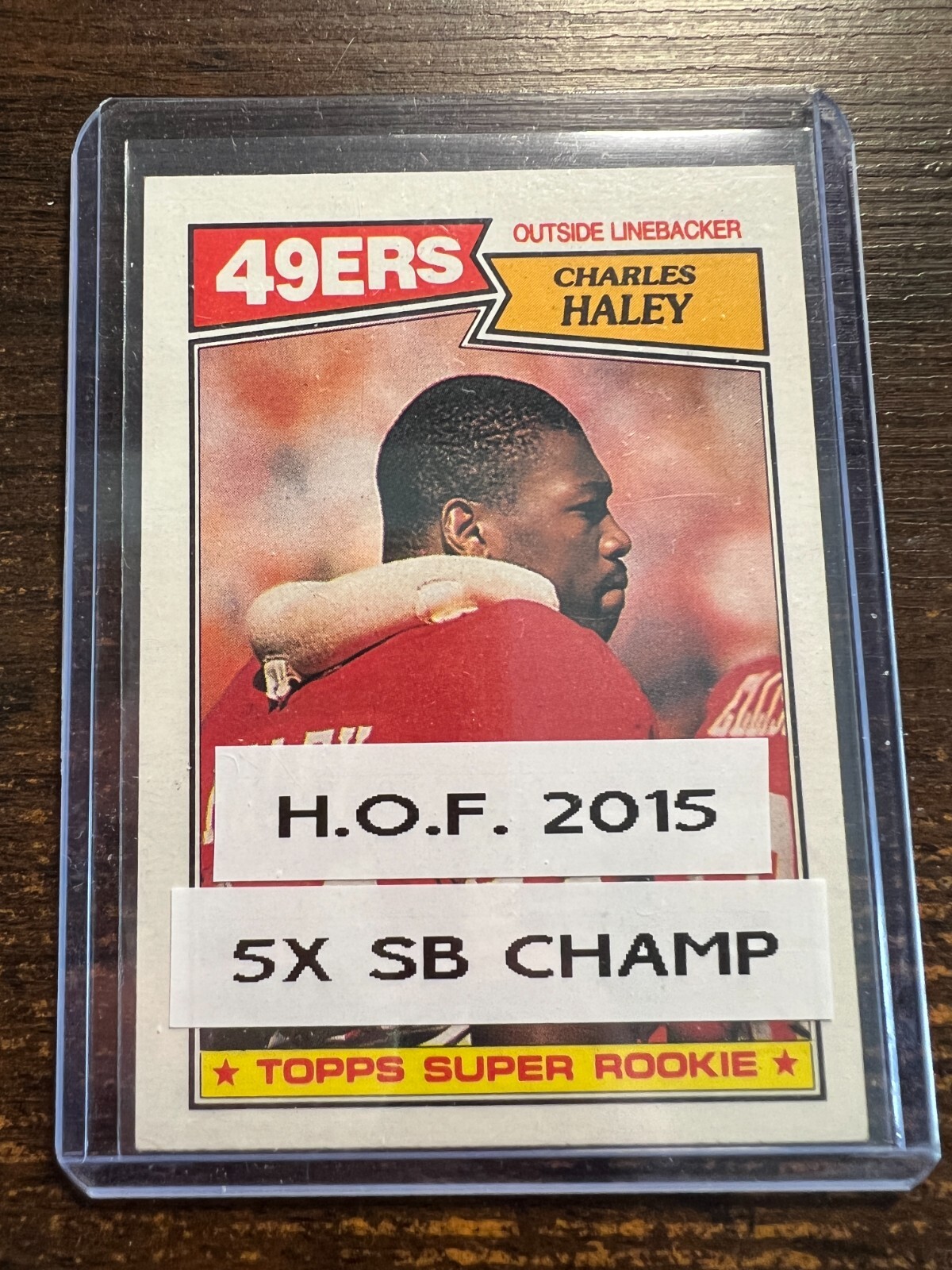 K226 - 1987 Topps #125 Charles Haley RC