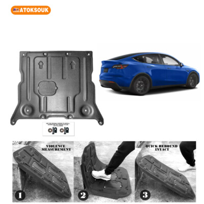 Engine Skid Plate For 2020-2024 Tesla model y Under Splash Shield Heavy Duty