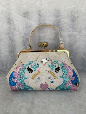 IRREGULAR CHOICE  Magic Pony/Unicorn  Retro Clasp Handbag