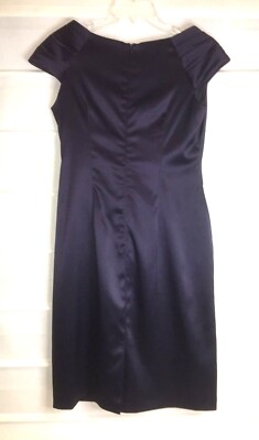 patra navy blue dress Patra Navy Beaded Gown, Size 16