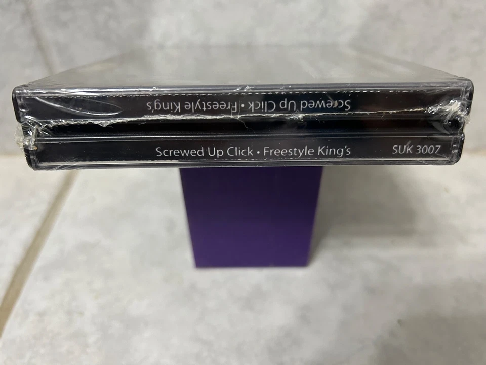 DJ SCREW (“FREESTYLE KINGS”) SUC TEXAS RAP LIMITED EDITION 3 CD BOX SET (PA) - Image 3 of 3