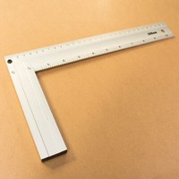 Winkellineal 300 Mm (Alu) 90° Anschlagwinkel WerkstattausrüStung Tischler