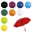 37" Large Polyester Unisex Umbrella Automatic Colourful Stick Handle Walk Rain