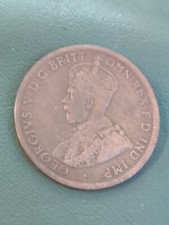 1919 Australia 1 Penny km23 -copper