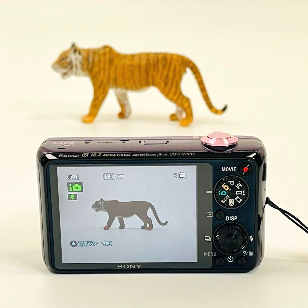 SONY Cyber-shot DSC-WX10 パープル SONY Cyber-shot DSC-WX10 Purple Digital Camera | eBay
