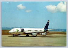 Airplane Postcard U.T.A. Union Transport Aerien Airlines Douglas DC-8 62 HE2