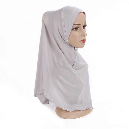 Muslim Women Hijab Full Cover Cap Hijab One Piece Amira Headscarf Shawl Arab New - Picture 18 of 29