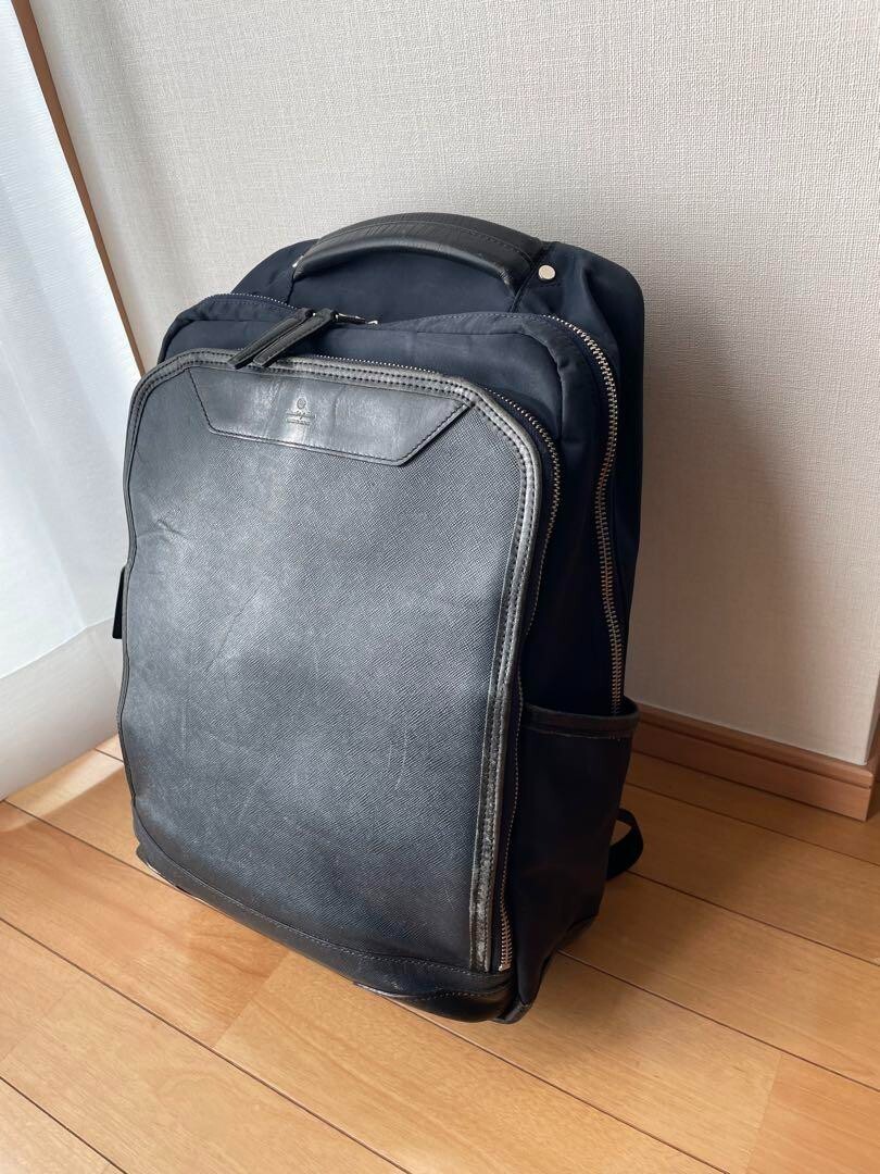 マスターピース バックパック アベニュー レザー ナイロン ブラック master-piece アベニュー バックパック（ブラック）