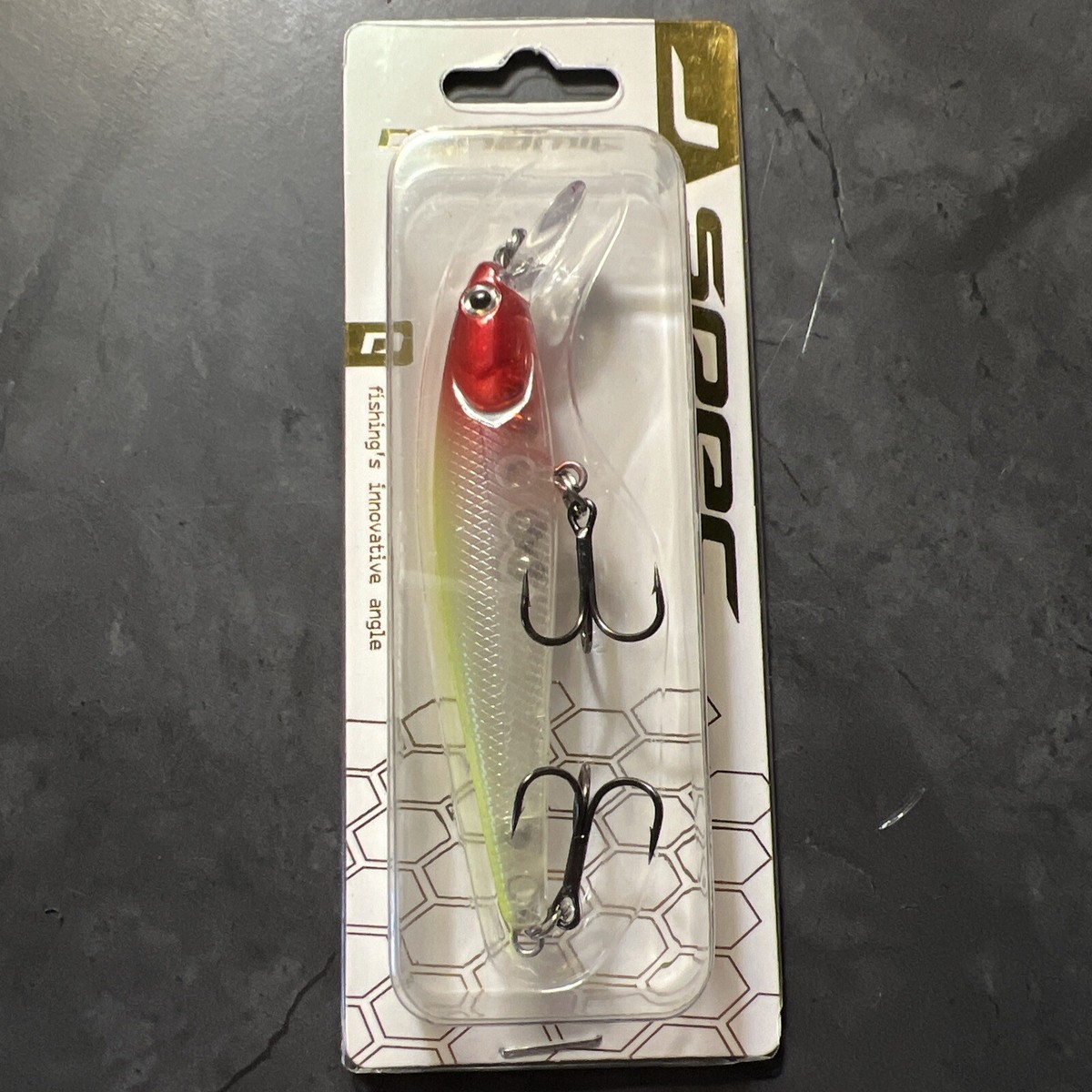 Dynamic Lures J-Spec Jerkbait Lure (5/16oz) (3in) - Ghost Clown | eBay
