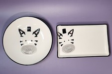 Pampa Bay for The Little Ones 2 Piece Zebra Bowl and Plate Set