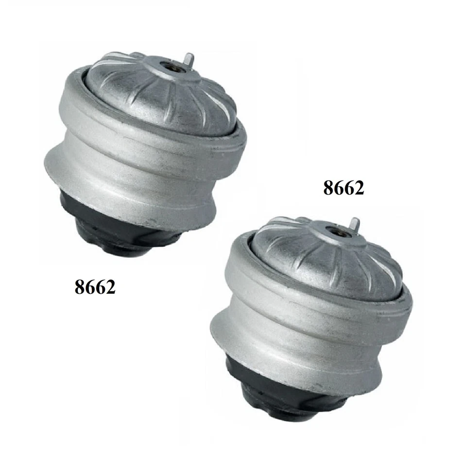 Montaje de motor delantero L & R 2 piezas compatible con 84-88, 91-93 Mercedes Benz 190E 2,3 L GAS Foto 2 de 3