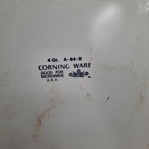 VTG 70s Corning Ware Floral Bouquet Daisy Flower Pattern 4 QT Casserole A-84-B - 第 8/10 張圖片