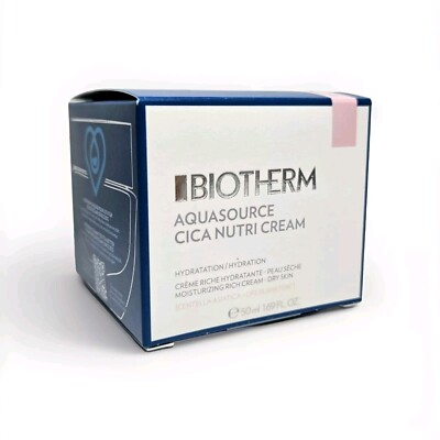 Biotherm Aquasource Cica Nutri Cream 50 ml Neu & Originalverpackt 