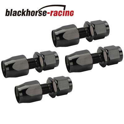 4pcs 4AN/6AN/8AN/10AN/12AN Straight Swivel Hose End Fitting Adaptor For CPE Hose