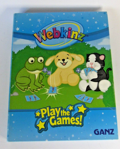 Webkinz Ganz Trading Card Album & 84 Assorted Cards