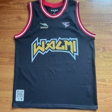 Faze x RTFKT Limited Edition Mens Large Basketball Jersey Black Made in USA
