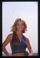 Britney Spears Photo Shoot bare midriff Stamped Original 35mm Transparency