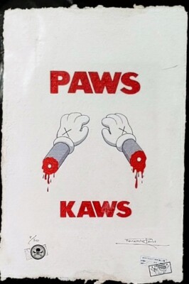 supreme Fairchild Paris×KAWS ポスター $_12.JPG?set_id=880000500F