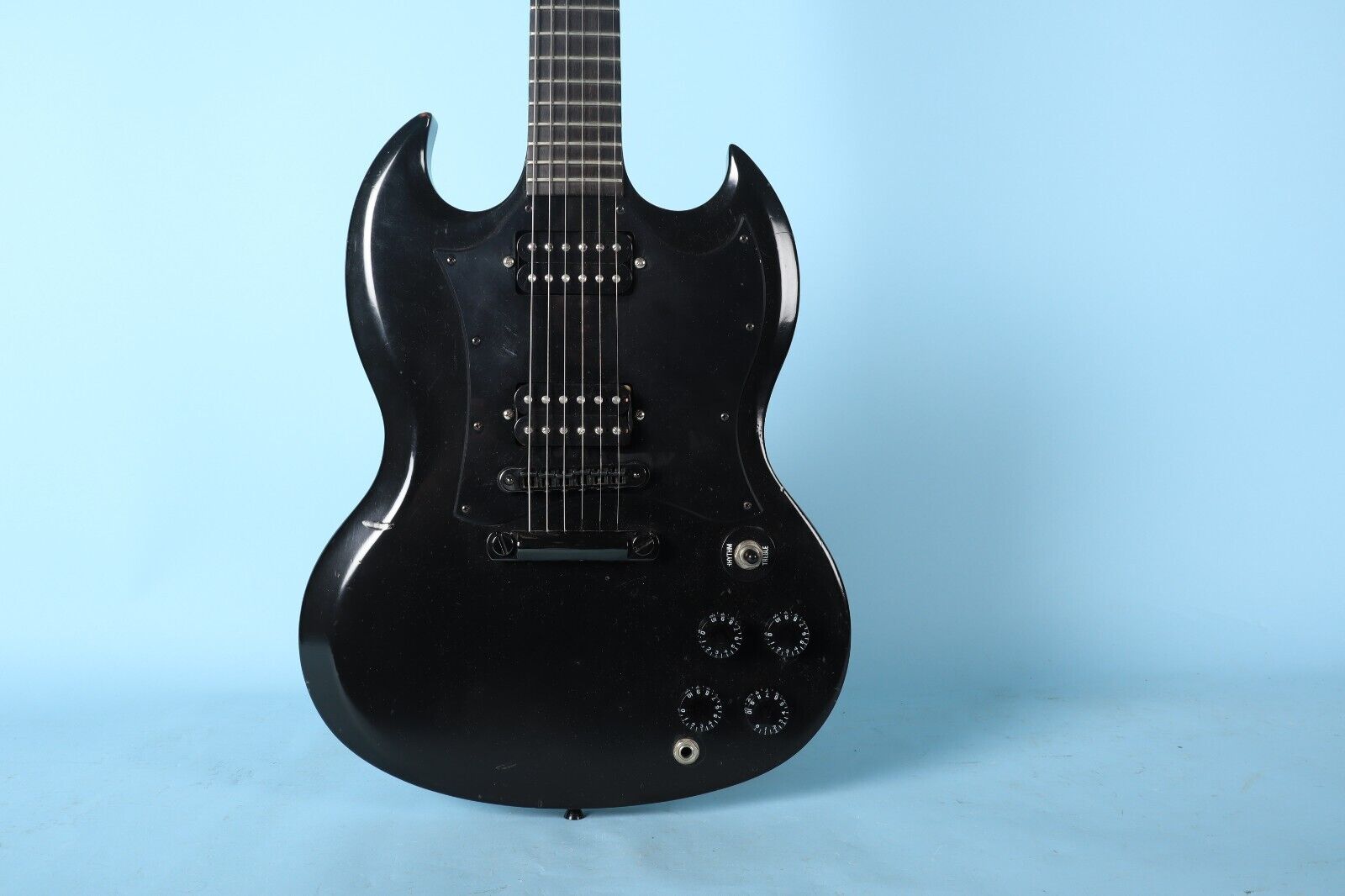 2000 Gibson SG Morte Gothic Goth Guitar Ebony Electric Guitar Limited Edition