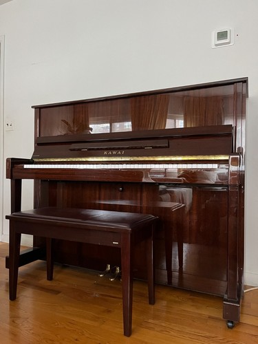 Kawai upright piano 48" (Japan 2005/6) in excellent condition - Picture 7 of 7