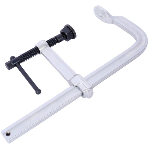 Abrazadera F de alta resistencia, almohadilla giratoria extraíble, abrazadera F de garganta profunda 5-1/2", 8"x5 1/2" - Imagen 20 de 24