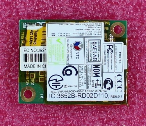IBM Lenovo ThinkPad T60 Replacement Modem Card Cable - FRU 39T0495