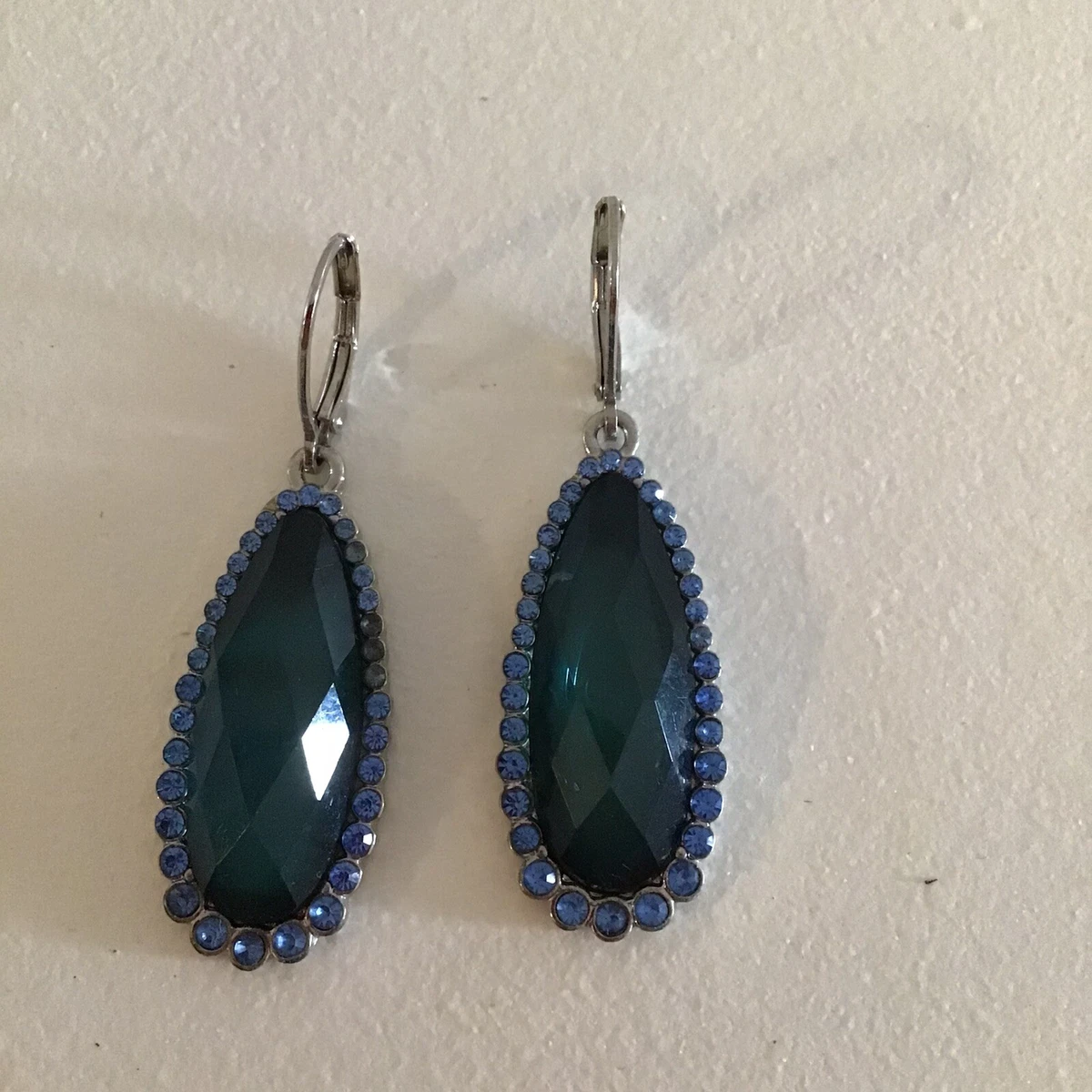 Sapphire costume jewelry earrings sale