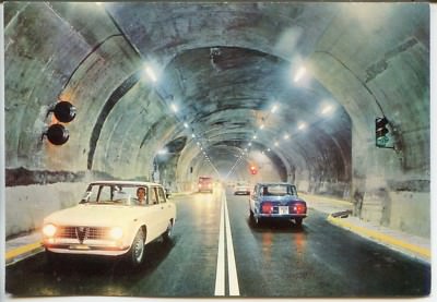 CP Italie - Italia - Courmayeur - Entrèves - Le nouveau tunnel du M. Blanc