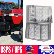 105W LED Headlights Right & Left Side Conversion Kit For Case IH 7110,7120,7130