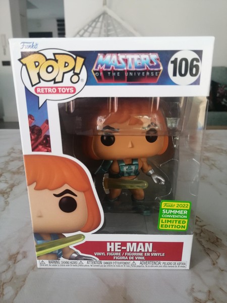Funko Pop Retro Toys!!. He-Man #106. Masters Of The Universe