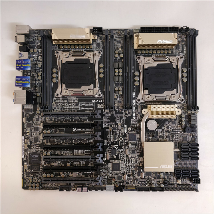 FOR Asus Z10PE-D8 WS Server Motherboard Intel C612 LGA2011-3 DDR4